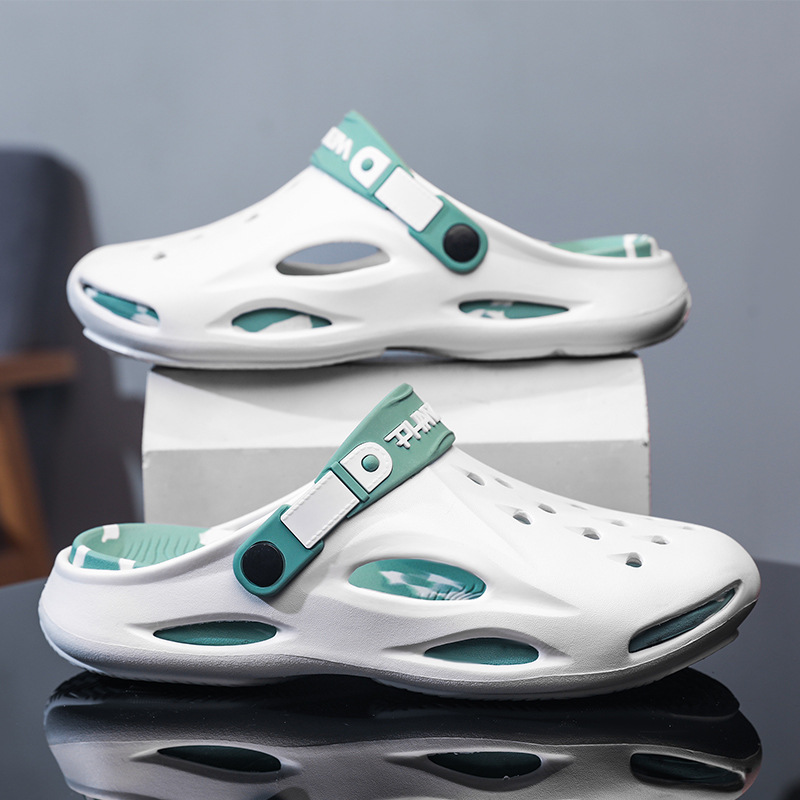 Insole Arch Support - 男性用防水ガーデンシューズ,下駄スリッパ,EVAインソール,アーチサポート,ビーチファッション