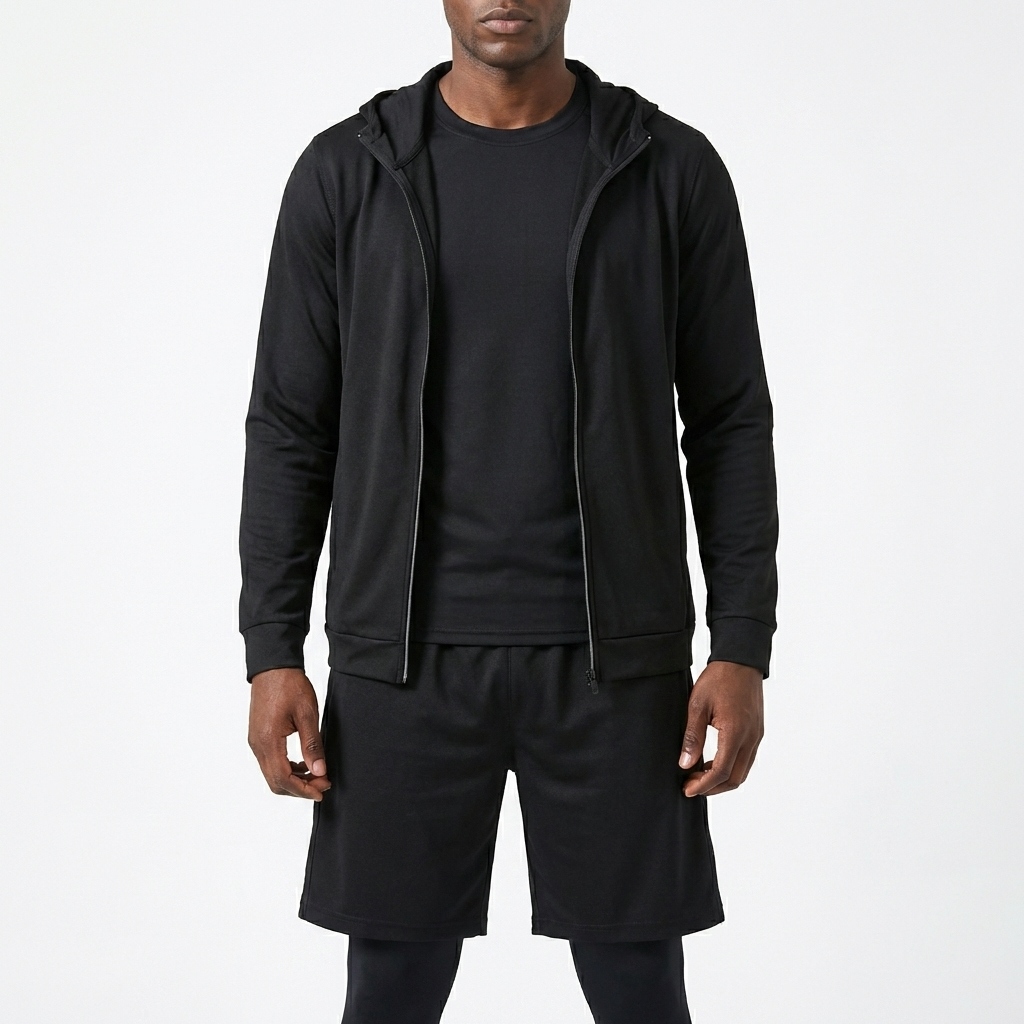 Running Gear Marathon - フィットネスフルセットスーツトラックスーツ、マラソントレーニング、サイクリング、ジョギング用、メンズジムスポーツウェア4ピースランニングスーツセットトレーニングギア