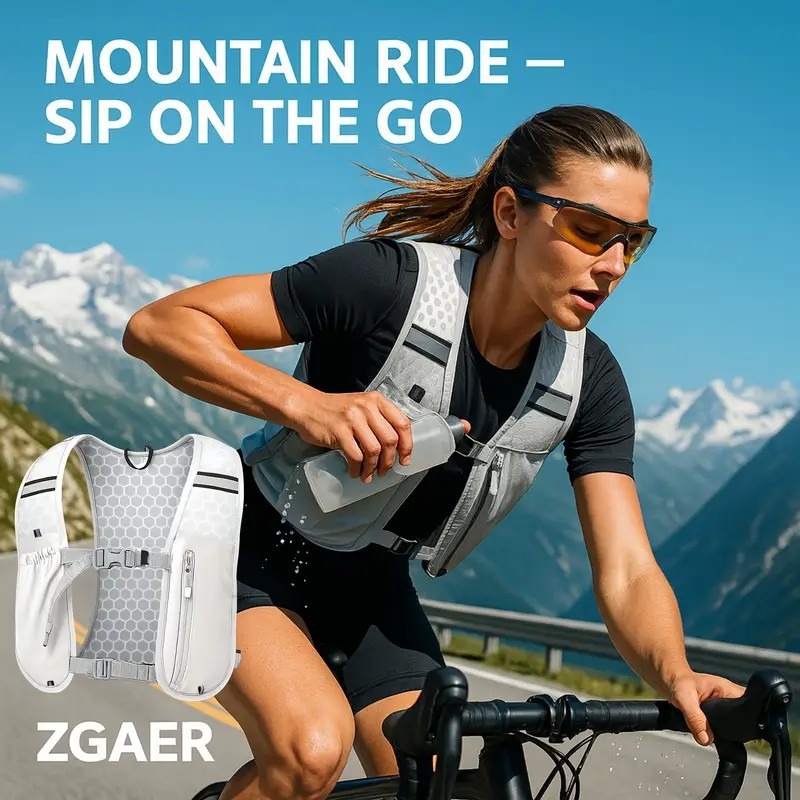 Running Gear Marathon - 新しい超軽量ランニングハイドレーションベストバックパックマラソンレーススポーツベストパックフィットウォーターブラダーボトル屋外ジョギングギア