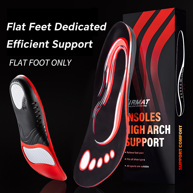 Insole Arch Support - 220ポンド以上対応 プレミアム整形外科用ヘビーデューティーアーチサポートインソール 足用PUゲル衝撃吸収通気性足痛ケアインソール