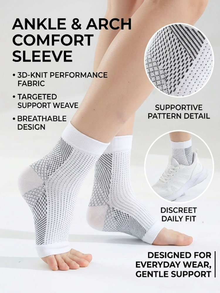 Compression Calf Sleeve - ソリッドホワイトカーフスリーブ弾性スポーツコンプレッションレッグスリーブ通気性ランニングジムサイクリングアウトドア旅行滑り止めレッグサポート
