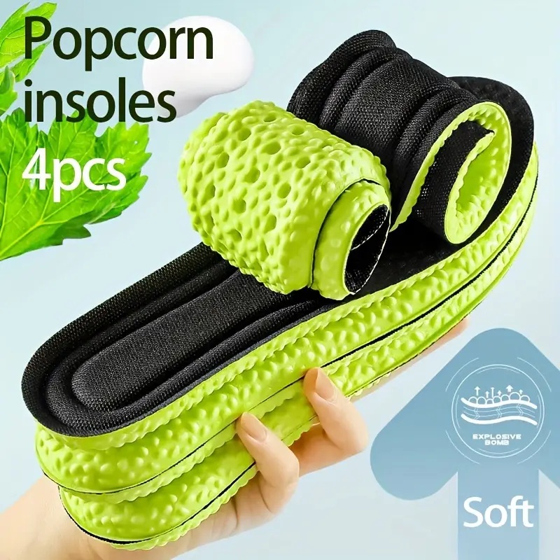 Insole Arch Support - 2 ペアスポーツランニングインソール靴用ソフト衝撃吸収アーチサポート足底筋膜炎テンプレートインソール足靴底