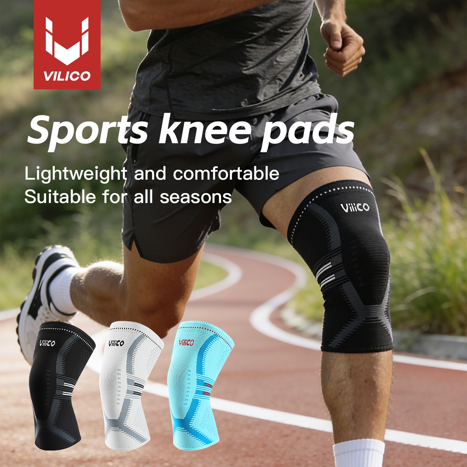 Compression Calf Sleeve - 1個入り膝サポーター 男女兼用 - ランニング、ジム、スポーツ、ACL、関節炎、半月板損傷のための関節サポート用圧縮スリーブ