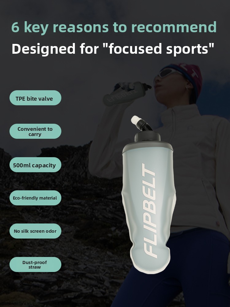FlipBeltスポーツソフトウォーターボトルポータブル収納 - Running Gear Marathon のレビューと価格