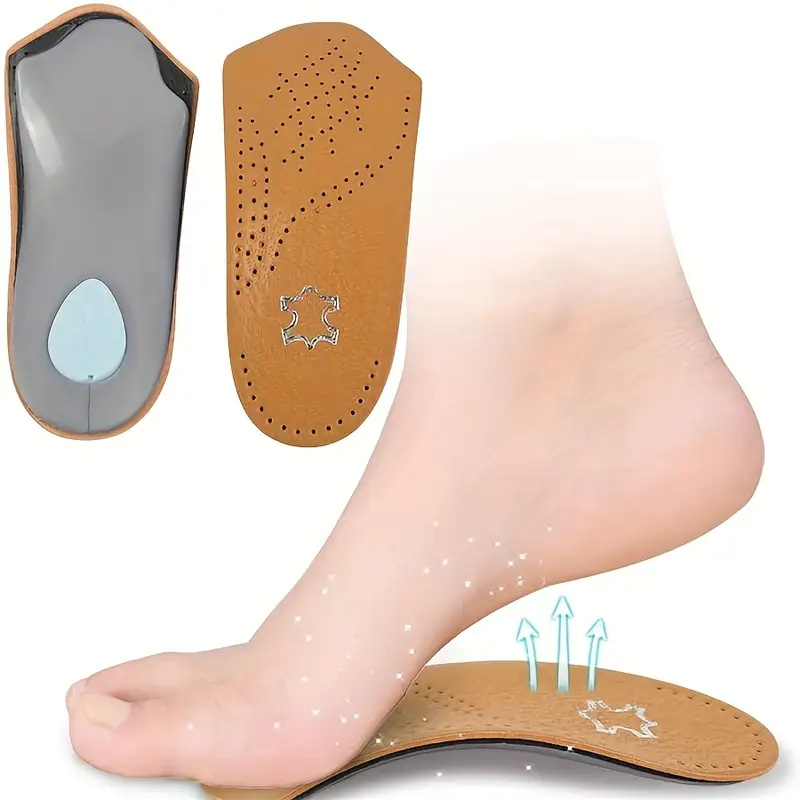 ハーフインソール アーチサポート 整形外科靴 足用インソール - Insole Arch Support のレビューと価格
