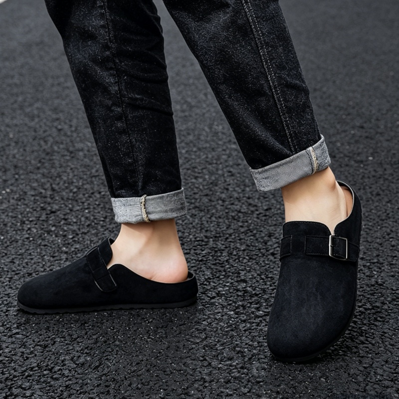 Comwarm ファッション レディース スエード ミュール - Insole Arch Support のレビューと価格