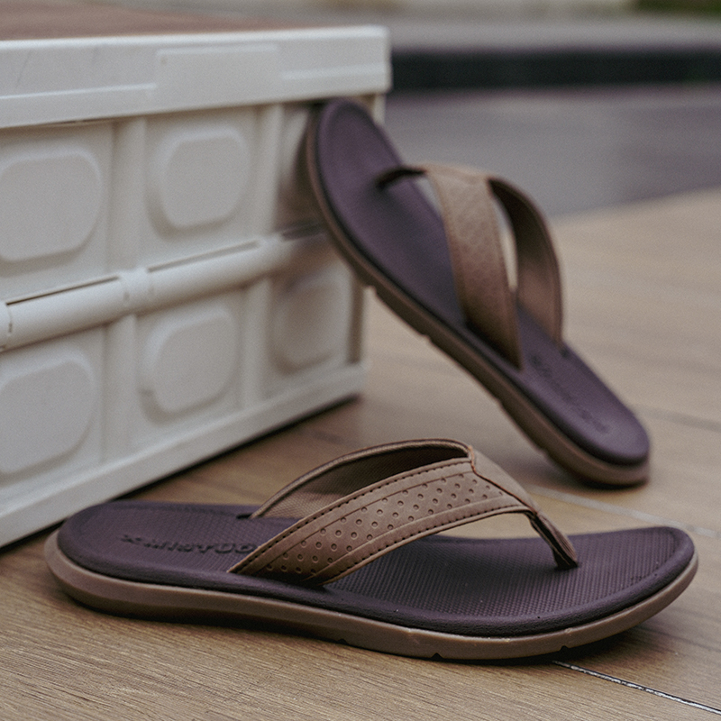 メンズサマーレトロスタイル厚底アーチサポート付きビーチサンダ - Insole Arch Support のレビューと価格