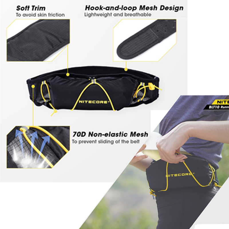 NITECORE BLT10 ランニングウエストバッグ旅行ス - Running Gear Holder のレビューと価格