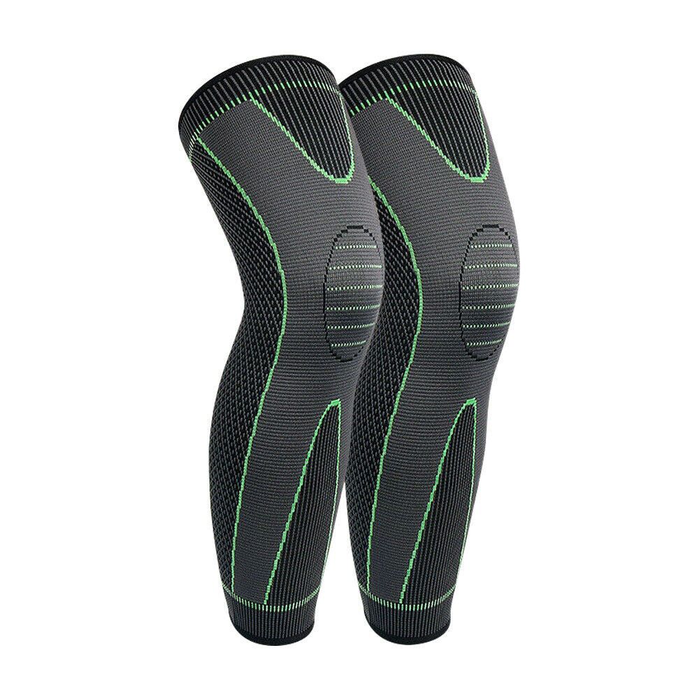 膝サポートブレース圧縮、長いフルレッグスリーブ、関節炎ランニ - Compression Calf Sleeve のレビューと価格