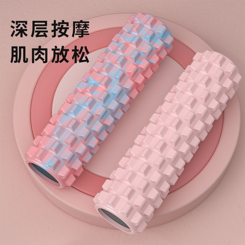 ヨガコラム ヨガ器具 ランヤ フォーム軸ローラー マッサージ - Muscle Roller Stick のレビューと価格