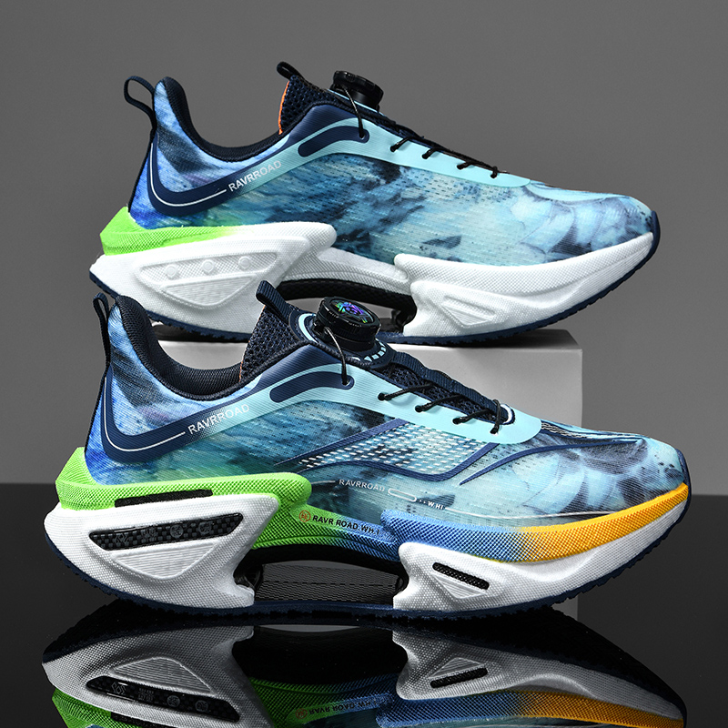 男性用弾性スピードランニングシューズ、女性用カーボンプレート - Running Shoe Carbon のレビューと価格