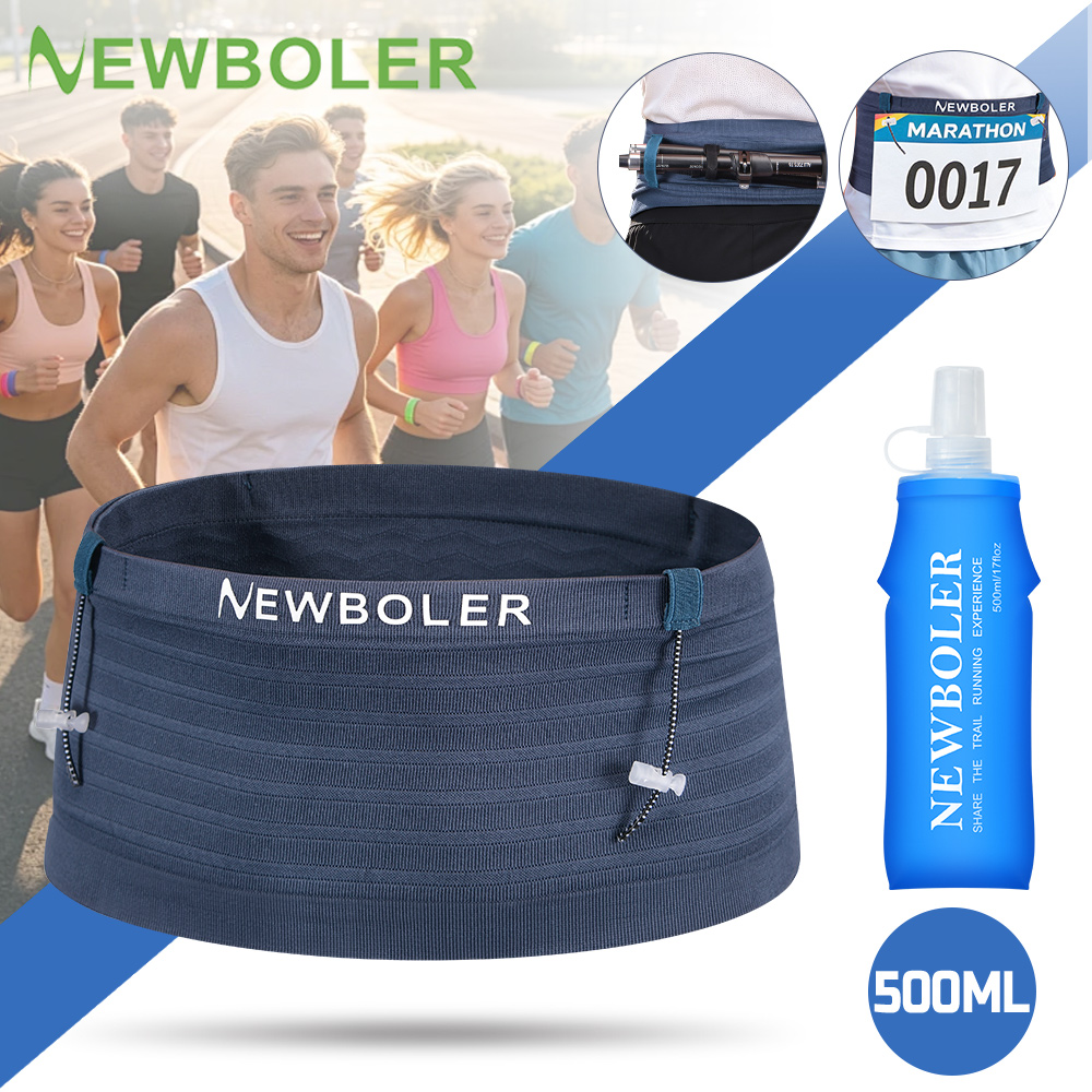 NEWBOLER 弾性スポーツウエストバッグパック軽量ランニ - Running Gear Holder のレビューと価格