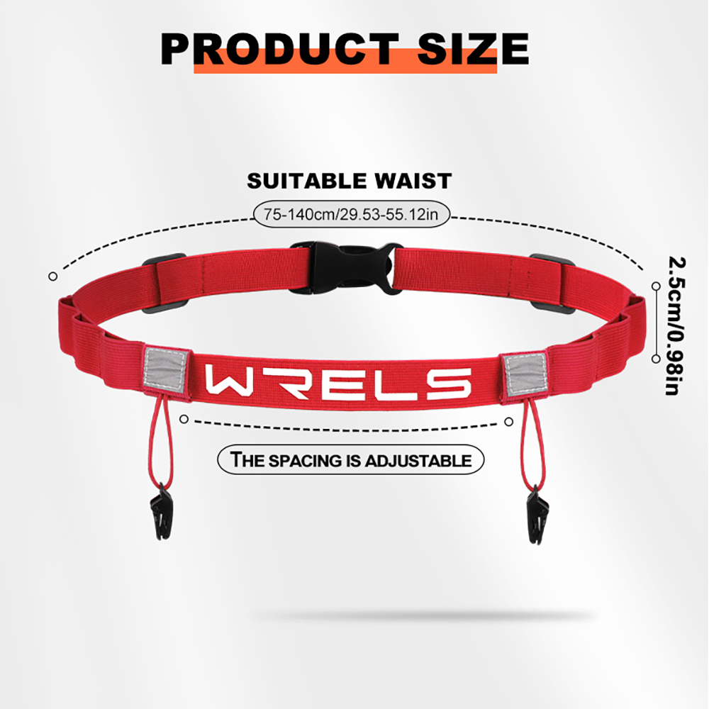 WRELS ユニセックストライアスロンマラソンレースナンバー - Running Gear Motor のレビューと価格