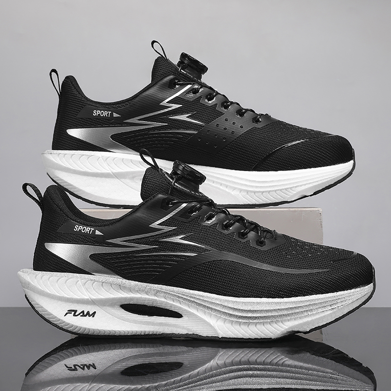 マラソン男性用ランニングシューズスポーツカーボンボードエアク - Running Shoe Carbon のレビューと価格