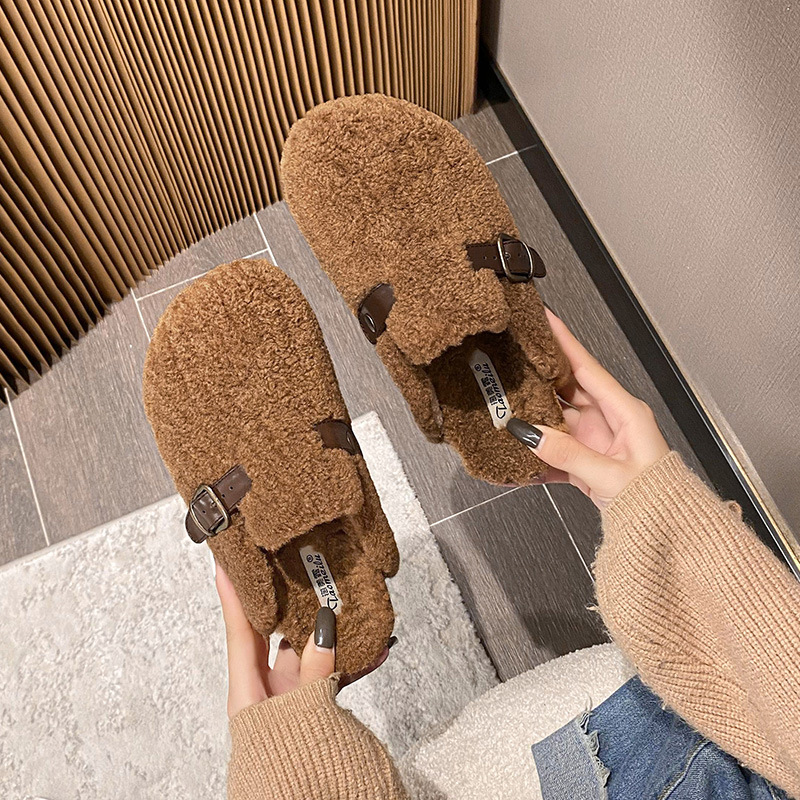 2025年ファッションファークロッグスリッパ レディース 冬 - Insole Arch Support のレビューと価格