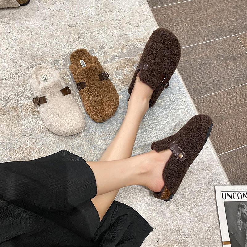 2025年ファッションファークロッグスリッパ レディース 冬 - Insole Arch Support のレビューと価格