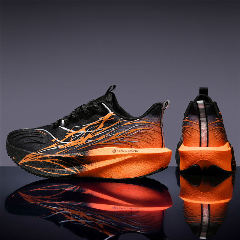 ランニングスニーカー男性用アスレチックウォーキングスニーカー - Running Shoe Carbon のレビューと価格