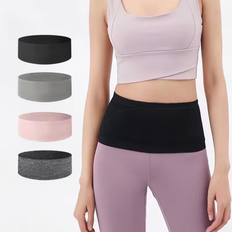 シームレスな目に見えないランニングウエストベルトバッグジムバ - Running Gear Holder のレビューと価格
