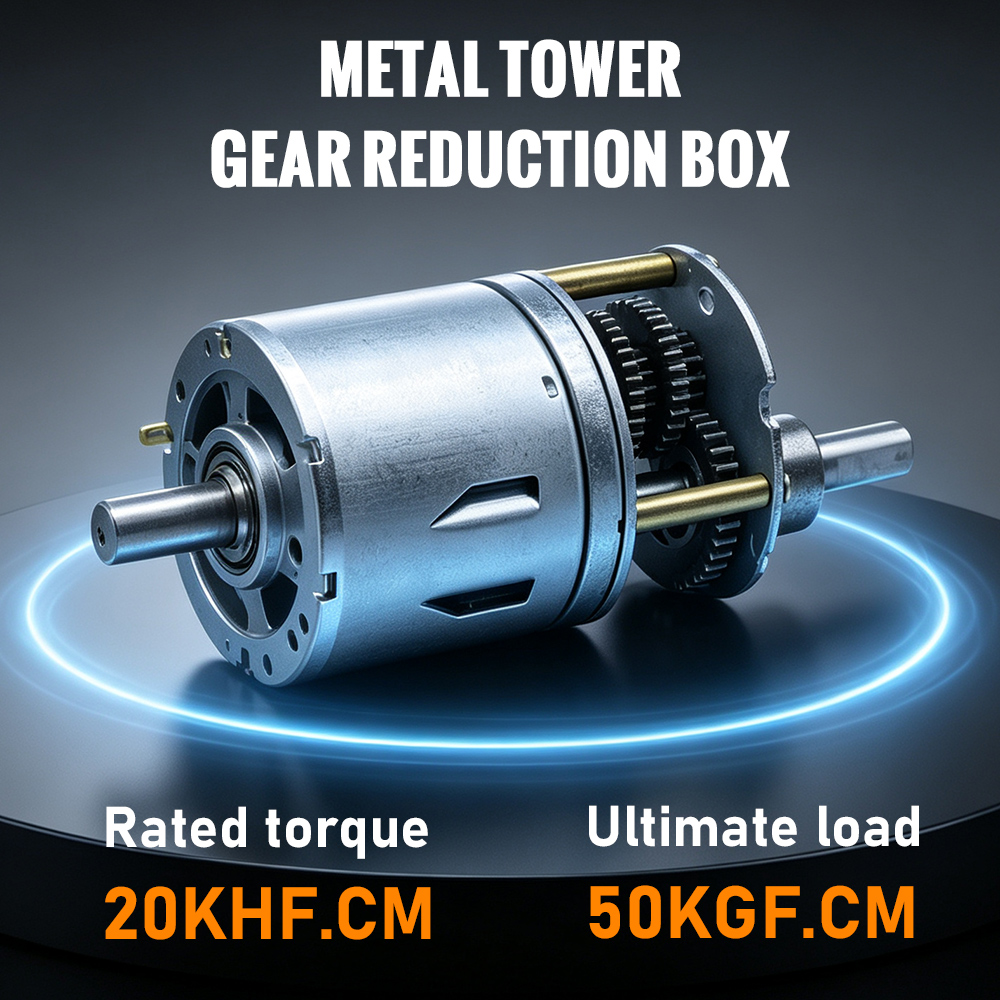 Tungfull高トルクDCギア減速モーター、フルメタルシェ - Running Gear Motor のレビューと価格