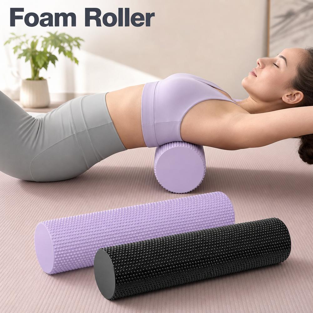 EVAヨガフォームローラー高密度ワークアウトリカバリーボディ - Muscle Roller Stick のレビューと価格