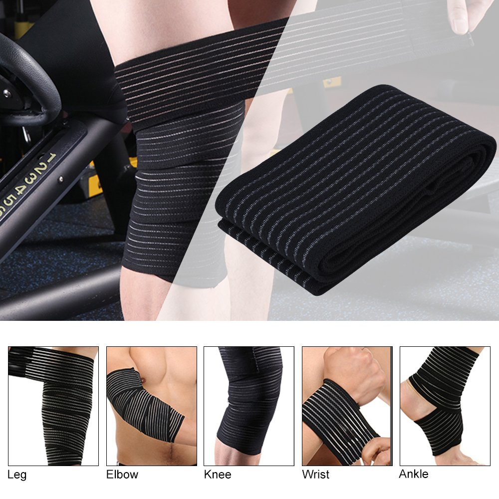 1 個 40-300 センチメートル圧縮包帯プロテクター膝サ - Compression Calf Sleeve のレビューと価格