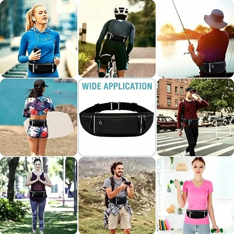 プロのランニングウエストバッグスポーツベルトポーチ携帯電話ケ - Running Gear Holder のレビューと価格