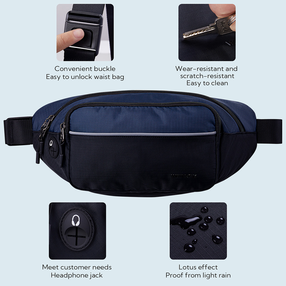 ウォーターフライ-男性と女性のための大きなファニーパック、ク - Running Gear Holder のレビューと価格