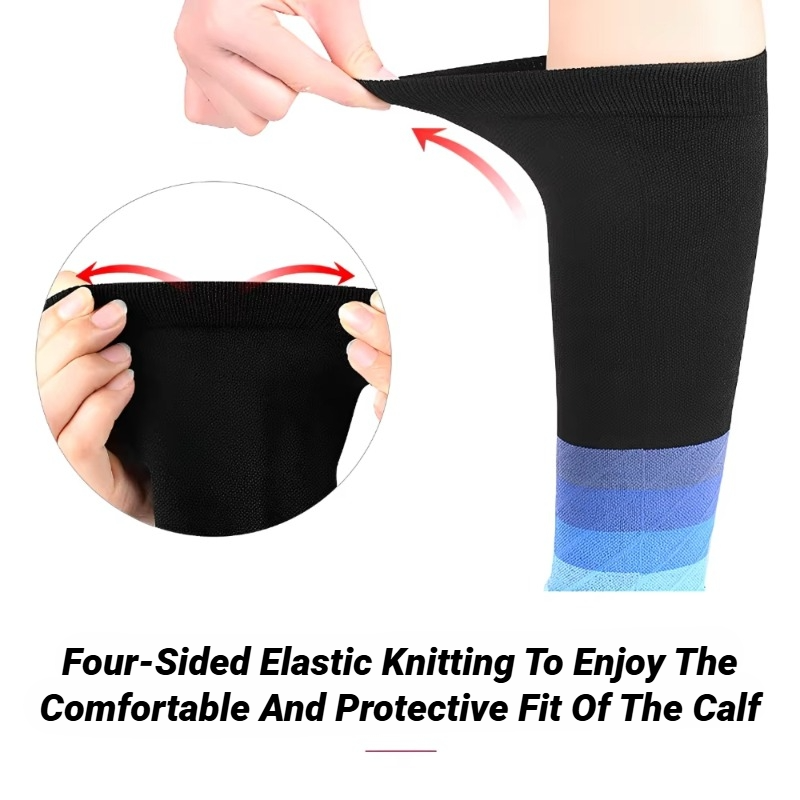 ふくらはぎ圧縮スリーブ スポーツソックス ロング圧力ストッキ - Compression Calf Sleeve のレビューと価格
