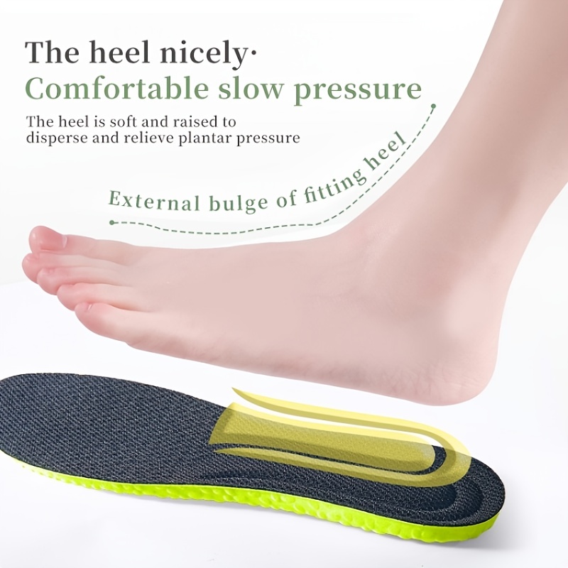 2 ペアスポーツランニングインソール靴用ソフト衝撃吸収アーチ - Insole Arch Support のレビューと価格