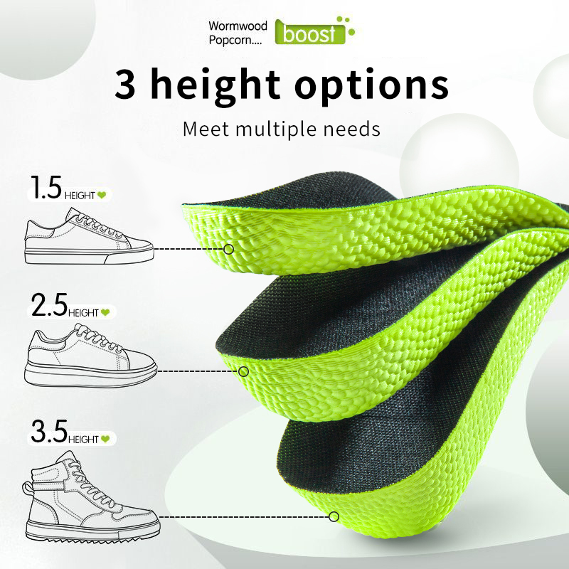 低反発身長増加インソール男性女性靴偏平足アーチサポート整形外 - Insole Arch Support のレビューと価格