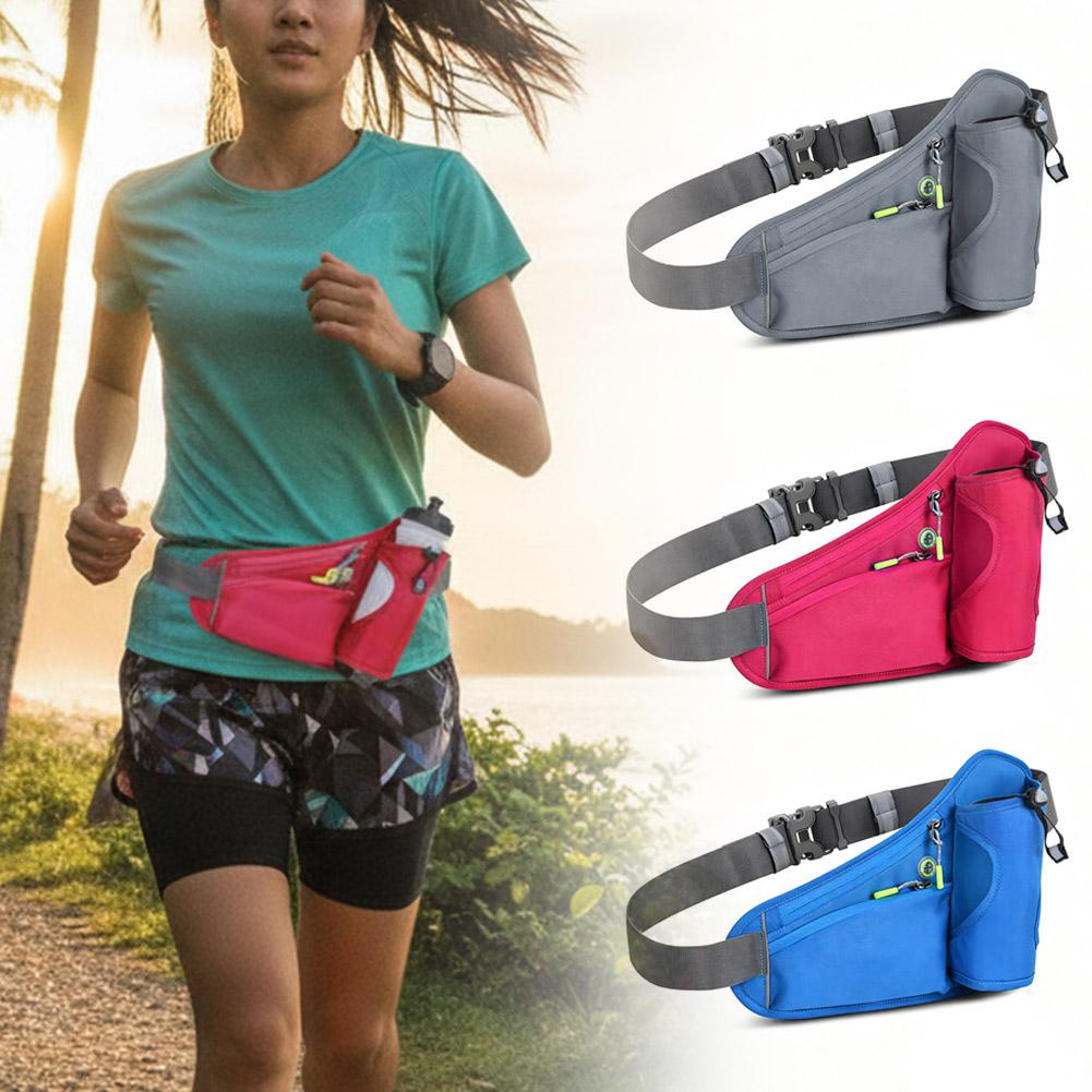 防水オックスフォードランニングウエストパック、ウォーターボト - Running Gear Holder のレビューと価格