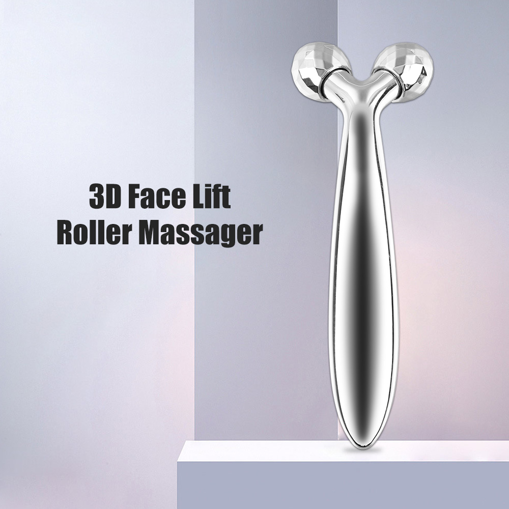 3D ローラーマッサージャー Y 字型 360 回転薄型顔ボ - Muscle Roller Stick のレビューと価格