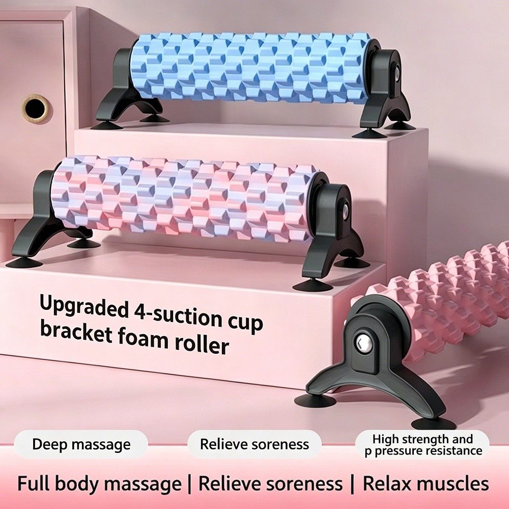 マッサージツール ソリッドフォーム フォームローラー 吸盤付 - Muscle Roller Stick のレビューと価格