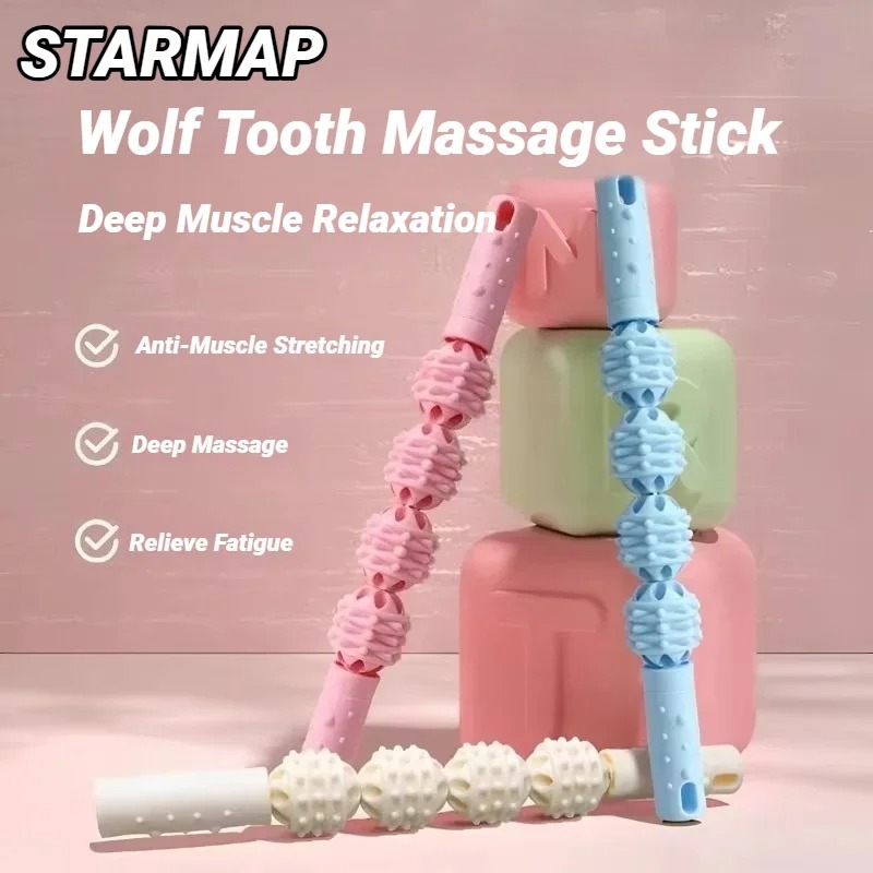 薄型レッグマッサージスティック ウルフティーススティックロー - Muscle Roller Stick のレビューと価格