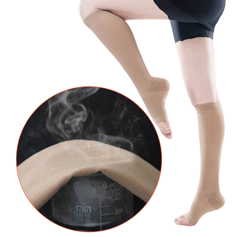 医療用コンプレッションレッグソックス,通気性のある静脈瘤,1 - Compression Calf Sleeve のレビューと価格