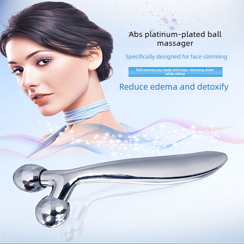 3D ローラーマッサージャー Y 字型 360 回転薄型顔ボ - Muscle Roller Stick のレビューと価格